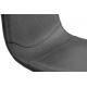 Tabouret de bar hauteur 65 cm CORSA couleur gris anthracite 