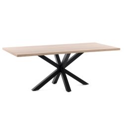 Table SAFE piétement acier coloris noir